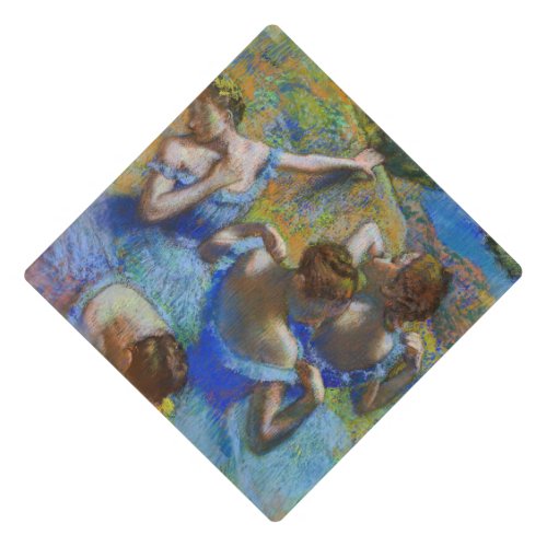 Edgar Degas _ Blue Dancers Graduation Cap Topper