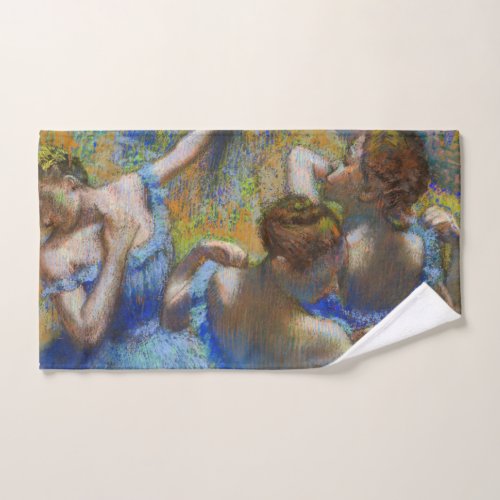 Edgar Degas _ Blue Dancers Hand Towel