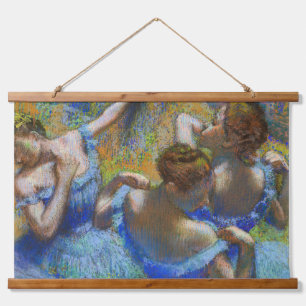 Edgar Degas - Blue Dancers Hanging Tapestry