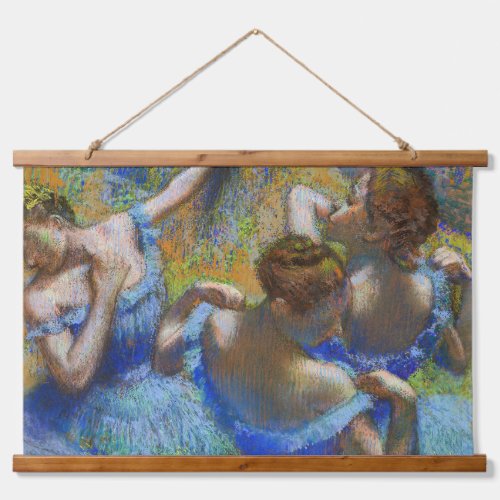 Edgar Degas _ Blue Dancers Hanging Tapestry