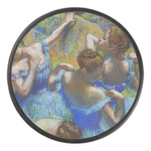 Edgar Degas - Blue Dancers Hockey Puck
