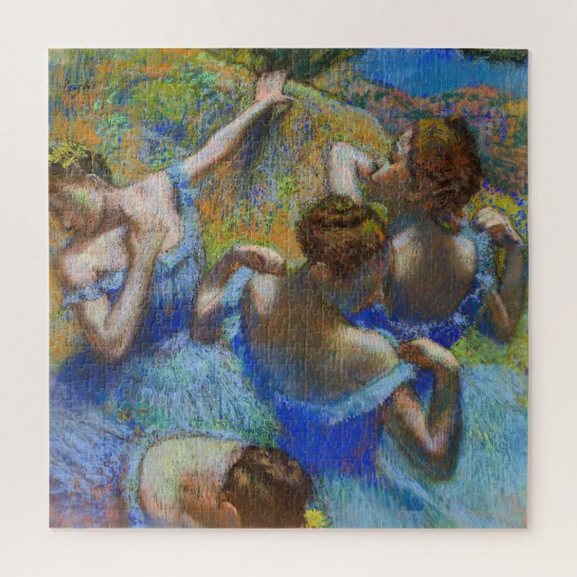 Edgar Degas - Blue Dancers Jigsaw Puzzle (Vertical)