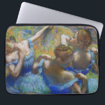 Edgar Degas - Blue Dancers Laptop Sleeve<br><div class="desc">Blue Dancers / Les Danseuses bleues - Edgar Degas,  1898</div>
