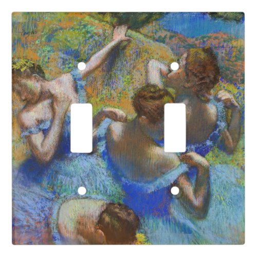 Edgar Degas _ Blue Dancers Light Switch Cover