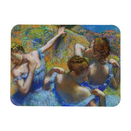 Edgar Degas _ Blue Dancers Magnet