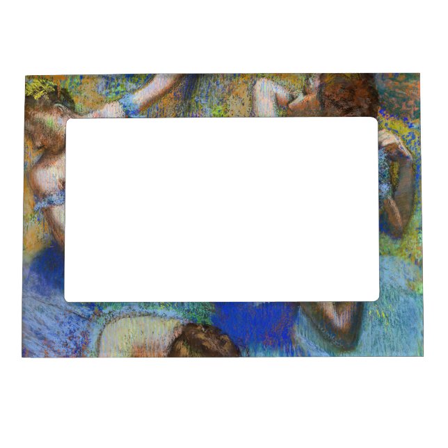 Edgar Degas - Blue Dancers Magnetic Frame (Front)