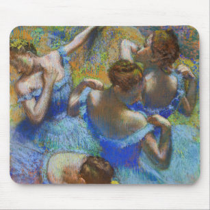 Edgar Degas - Blue Dancers Mouse Pad