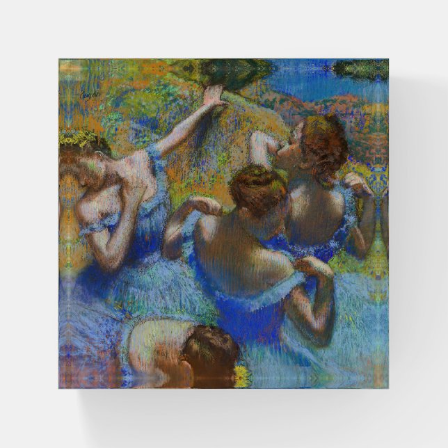 Edgar Degas - Blue Dancers Paperweight (Front)