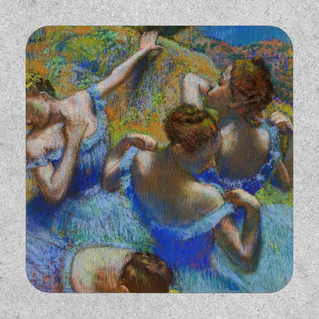 Edgar Degas - Blue Dancers Patch (Front)