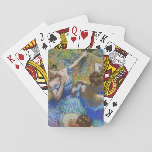 Edgar Degas _ Blue Dancers Playing Cards