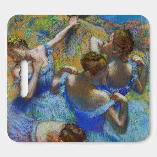Edgar Degas _ Blue Dancers  Seat Cushion