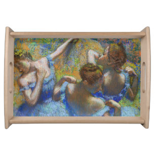 Edgar Degas - Blue Dancers Serving Tray