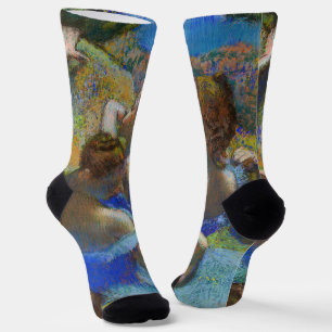 Edgar Degas - Blue Dancers Socks