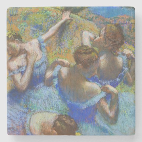 Edgar Degas _ Blue Dancers Stone Coaster