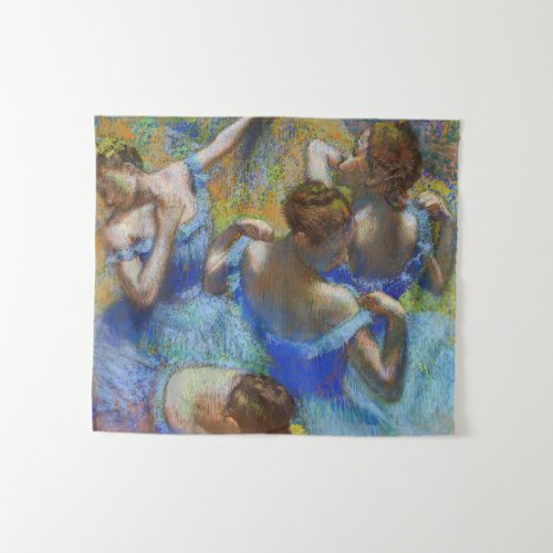 Edgar Degas _ Blue Dancers Tapestry