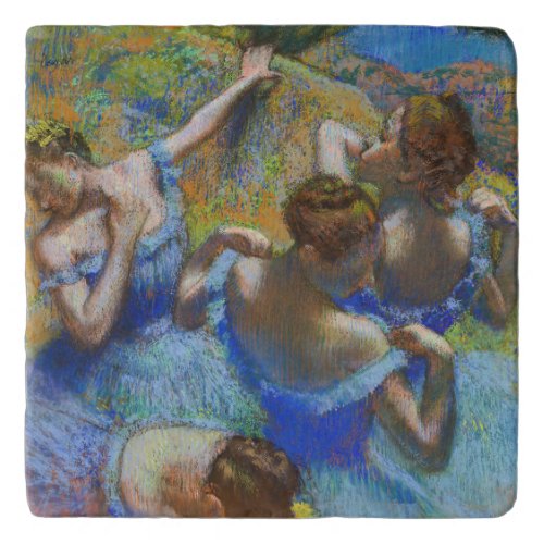 Edgar Degas _ Blue Dancers Trivet