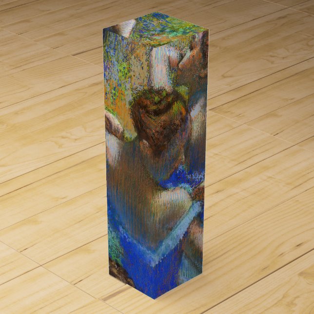 Edgar Degas - Blue Dancers Wine Box (Front)