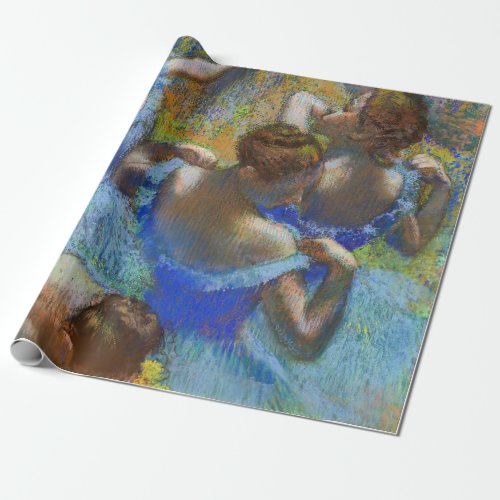 Edgar Degas _ Blue Dancers Wrapping Paper