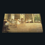 Edgar Degas Canvas Print<br><div class="desc">This is the Dance Rehearsal painted by Edgar Degas ballet post impressionism impressionist fine art life painting canvas wrapped dancer</div>