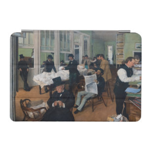 Edgar Degas - Cotton Office in New Orleans iPad Mini Cover