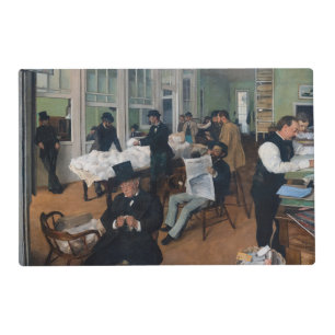 Edgar Degas - Cotton Office in New Orleans Placemat