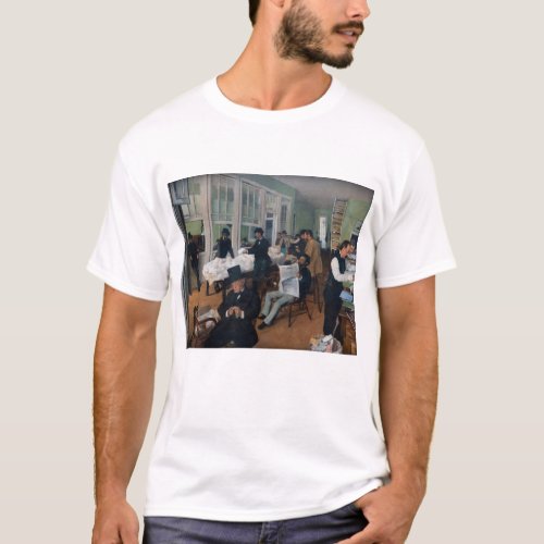 Edgar Degas _ Cotton Office in New Orleans T_Shirt