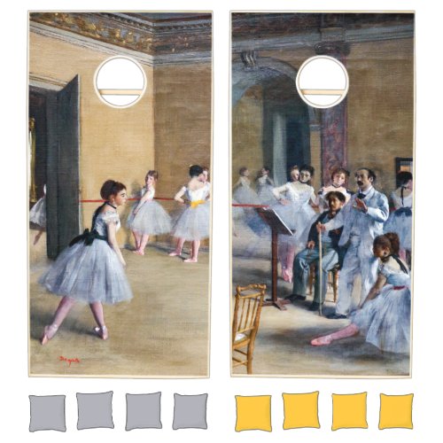 Edgar Degas _ Dance Foyer Opera rue Le Peletier Cornhole Set