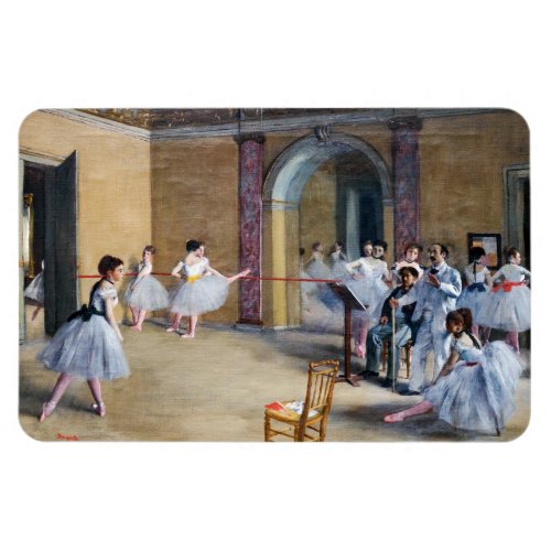 Edgar Degas _ Dance Foyer Opera rue Le Peletier Magnet