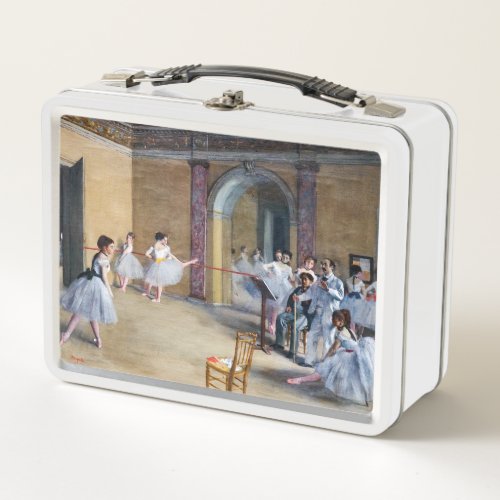Edgar Degas _ Dance Foyer Opera rue Le Peletier Metal Lunch Box