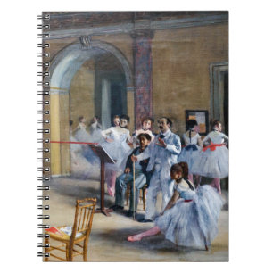 Edgar Degas - Dance Foyer, Opera rue Le Peletier Notebook