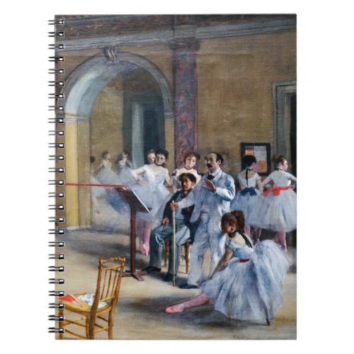 Edgar Degas _ Dance Foyer Opera rue Le Peletier Notebook