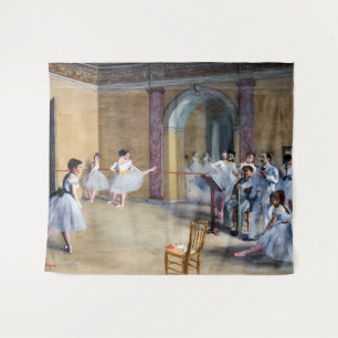 Edgar Degas - Dance Foyer, Opera rue Le Peletier Tapestry