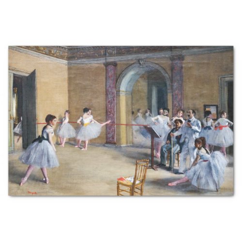 Edgar Degas _ Dance Foyer Opera rue Le Peletier Tissue Paper