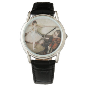 Edgar Degas Dance lesson. Vintage impressionism Watch