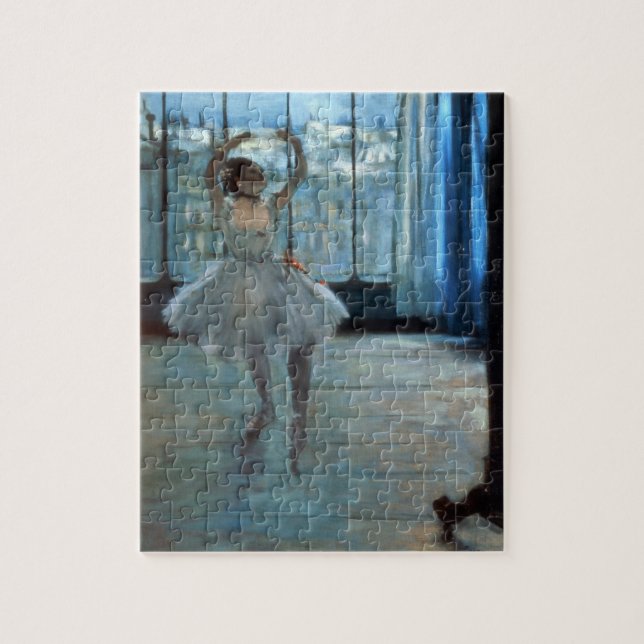 Edgar Degas | Dancer in Front of a Window Jigsaw Puzzle (Vertical)