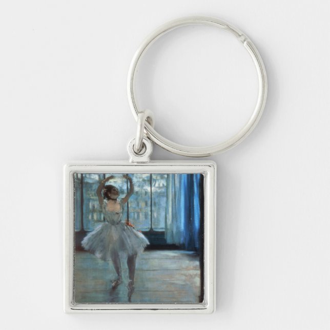 Edgar Degas | Dancer in Front of a Window Keychain (Front)