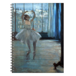 Edgar Degas Dancer in Front of a Window Notebook