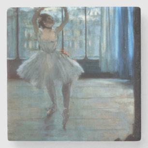 Edgar Degas Dancer in Front of a Window Stone Coaster