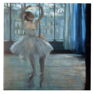 Edgar Degas   Dancer in Front of a Window Tile