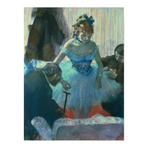 Edgar Degas | Dancer in her dressing room Poster