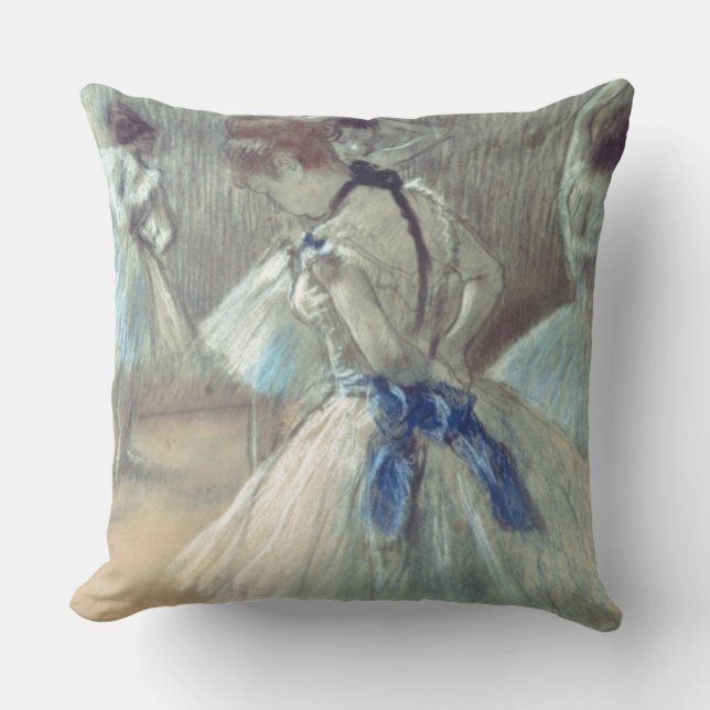 Edgar Degas | Dancer Throw Pillow (Front)