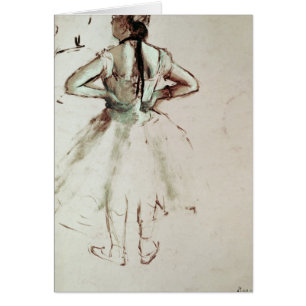 Edgar Degas Dancer viewed from the back