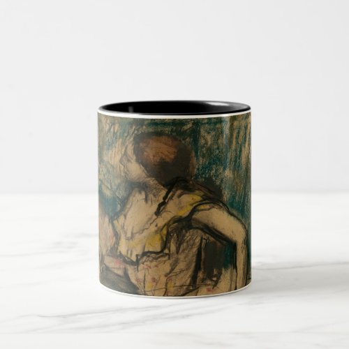 Edgar Degas Dancer with a Fan  Two_Tone Coffee Mug