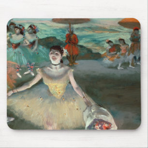 Edgar Degas   Dancer with bouquet, curtseying Mouse Pad