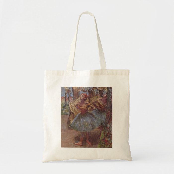 Edgar Degas   Dancers 1890 Ballet tutu paper balet Tote Bags