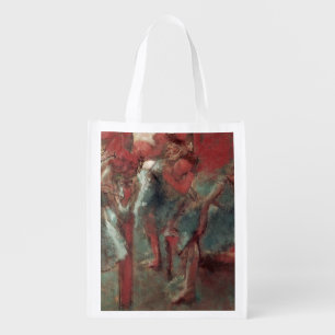 Edgar Degas Dancers at Rehearsal, 1895-98 Reusable Grocery Bag