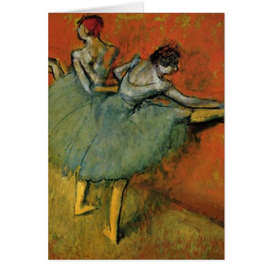 Edgar Degas | Dancers at the Bar Cards (Front)