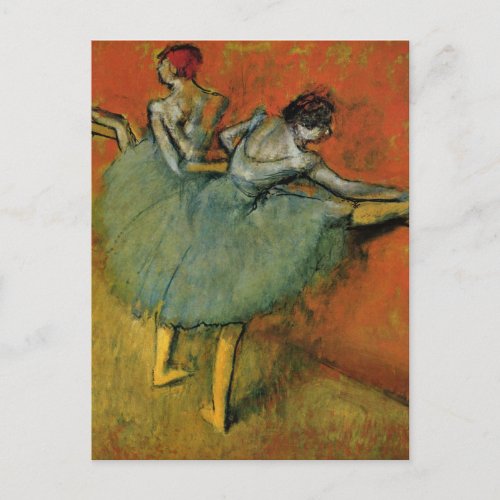 Edgar Degas  Dancers at the Bar Postcard