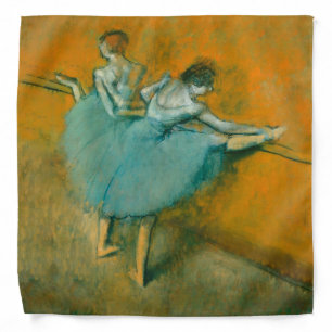 Edgar Degas Dancers at the Barre Print: Ballet Art Bandana