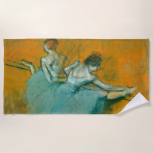 Edgar Degas Dancers at the Barre Print: Ballet Art Beach Towel